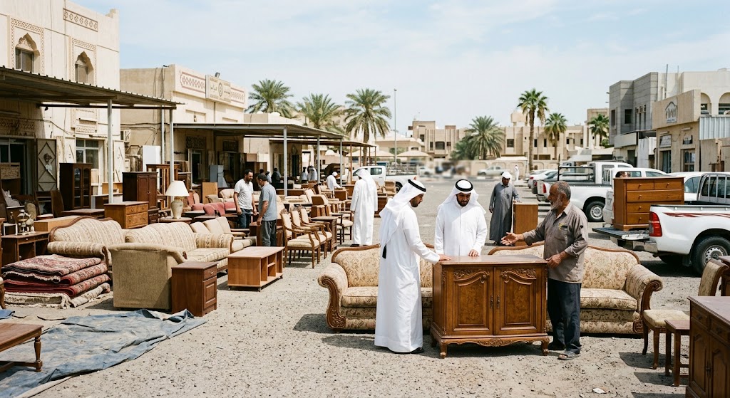 أفضل شركة نشتري الاثاث المستعمل الصليبخات بالكويت بأعلى الأسعار مع خدمات الفك والنقل الفوري