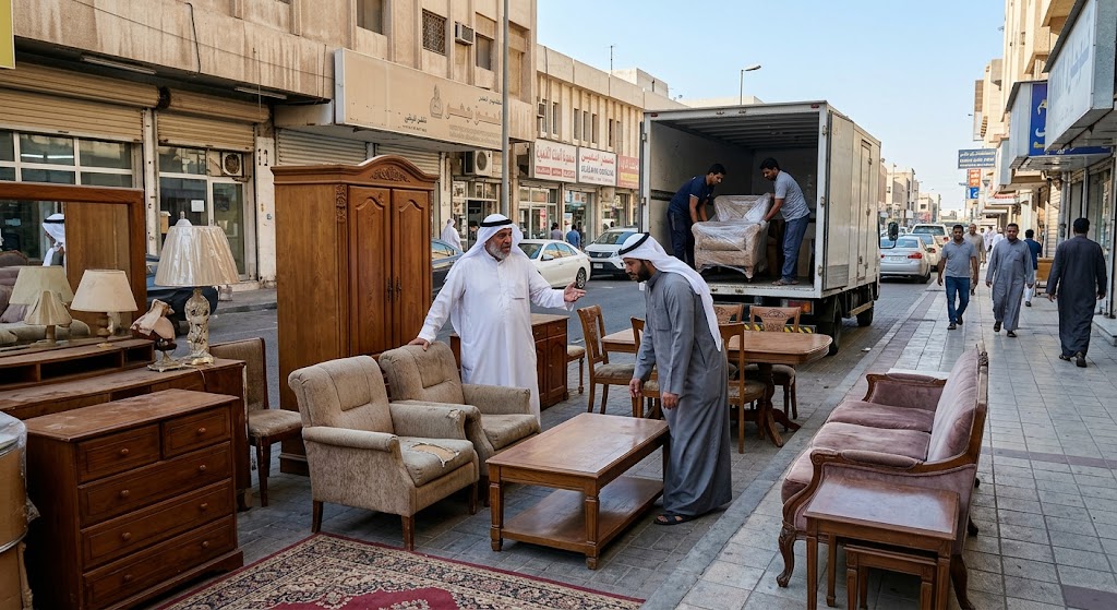 ارقام يشترون اثاث مستعمل فى الكويت