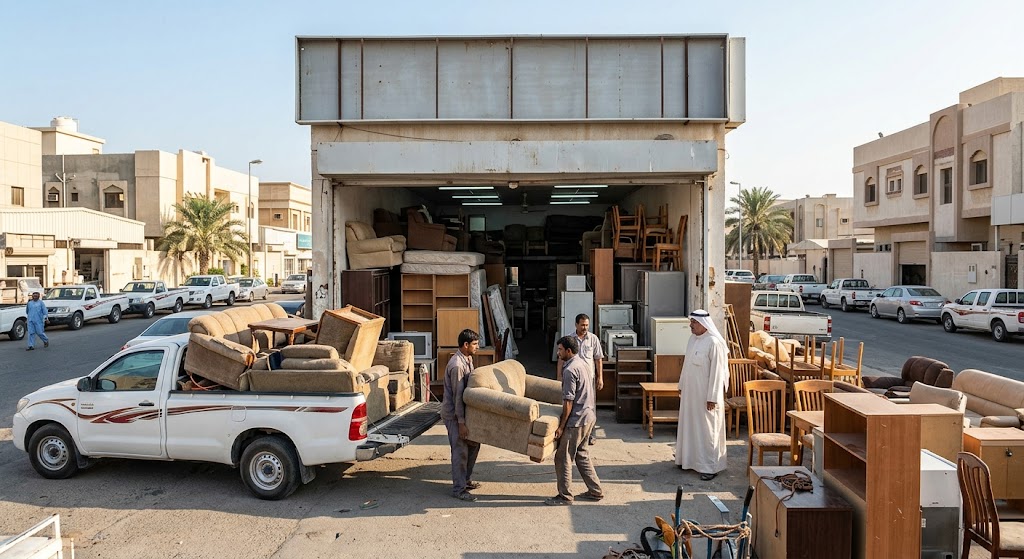 دليل خطوات كيف تبيع اثاثك القديم باعلي سعر فى الكويت