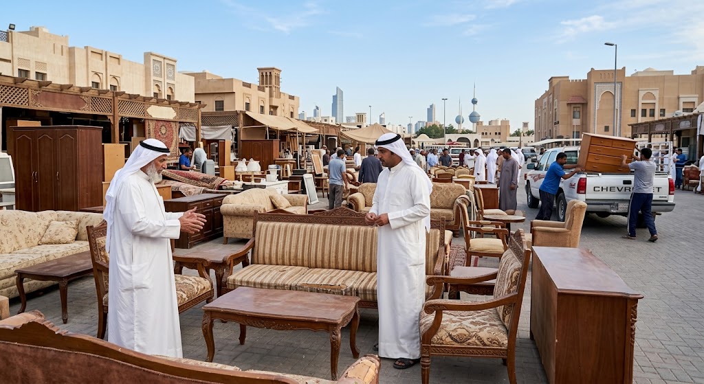 شركة نشتري الاثاث المستعمل الرحاب بالكويت بأعلى الأسعار