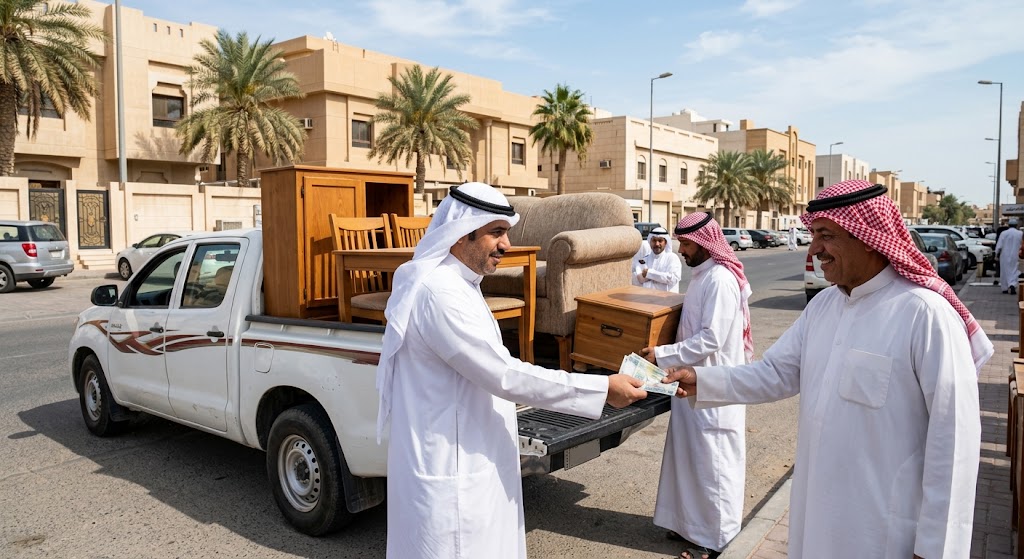 شركة نشتري الاثاث المستعمل الشدادية بالكويت بأعلى الأسعار والتثمين الفوري