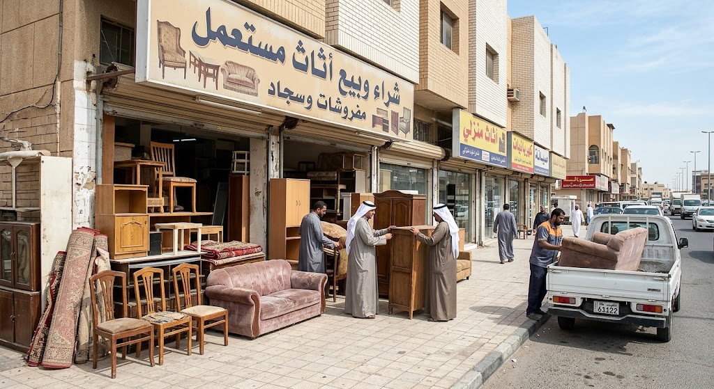 شركة نشتري الاثاث المستعمل ضاحية عبدالله المبارك بالكويت بأعلى الأسعار