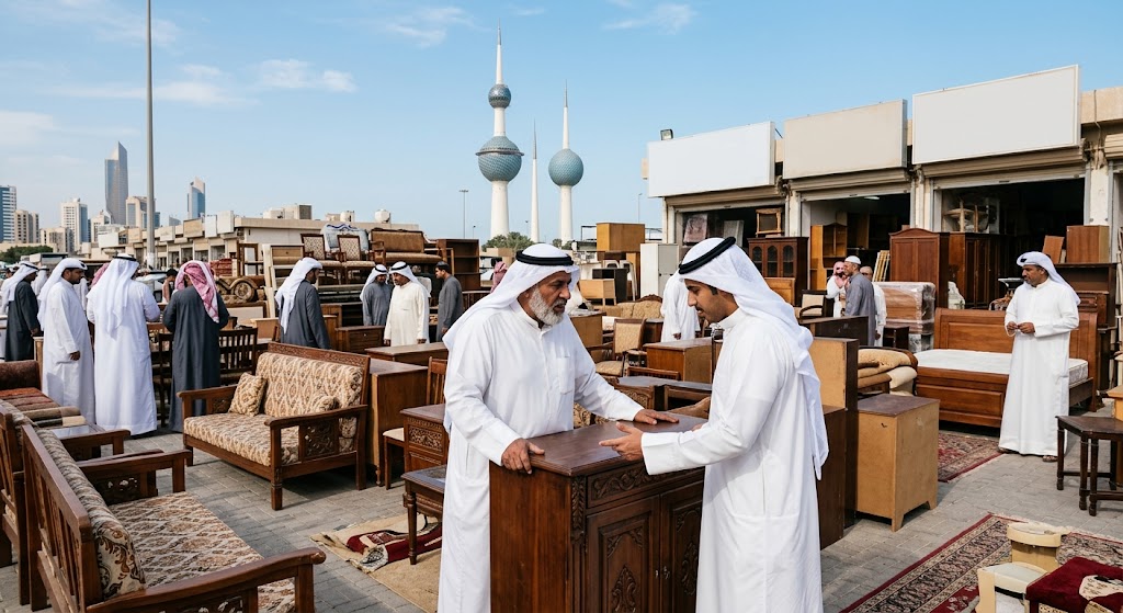 شركة نشتري الاثاث المستعمل أنجفة بالكويت بأعلى الأسعار
