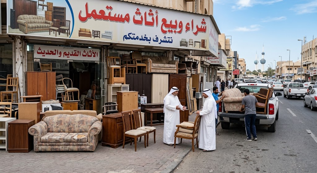 شركة شراء اثاث مستعمل العاصمة الكويت وتقييم فوري