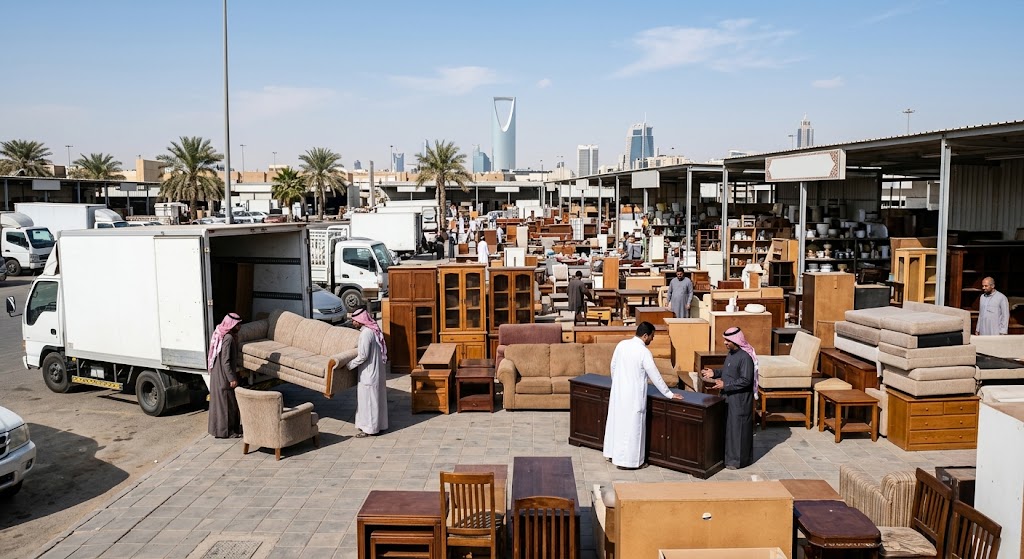فريق متخصص يقوم بتقييم وشراء الأثاث المستعمل ضمن خدمات نشتري الاثاث المستعمل الدسمة بالكويت