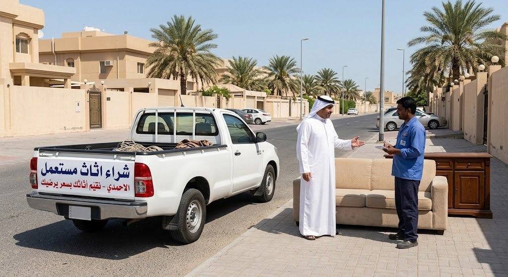 شراء اثاث مستعمل الاحمدي | نقيّم أثاثك بسعر يرضيك