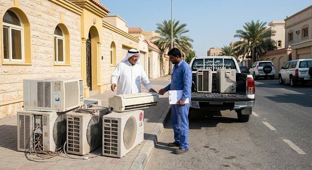 فريق شراء العفش المستعمل أثناء الفك والتحميل بالكويت